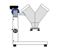 лабораторный смеситель для порошков venus filtra
